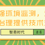 加強(qiáng)環(huán)境監(jiān)測，為環(huán)境治理提供技術(shù)支撐